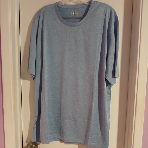 Men's Moisture Wicking Workout Tee Blue NWOT  XL - Picture 1 of 5